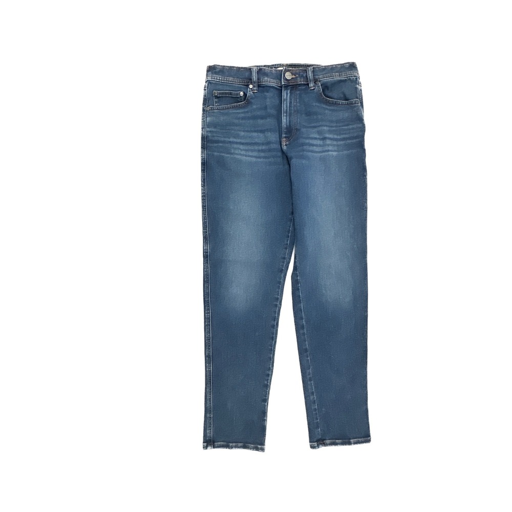 UpWest Resort‎ & Mercantile Mens Skinny Jeans Dark Wash Drawstring Blue Size M